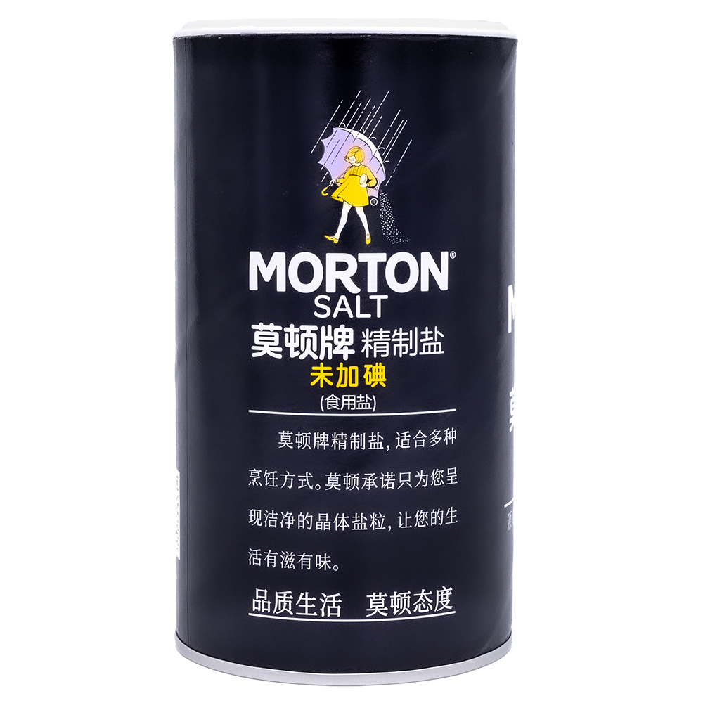 MORTON莫顿 未加碘精制盐(食用盐) 737g