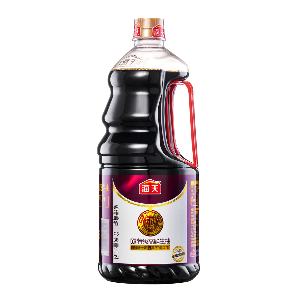 海天 0添加特级高鲜生抽 1.6L